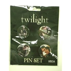 Twilight 4 Pin Set Edward