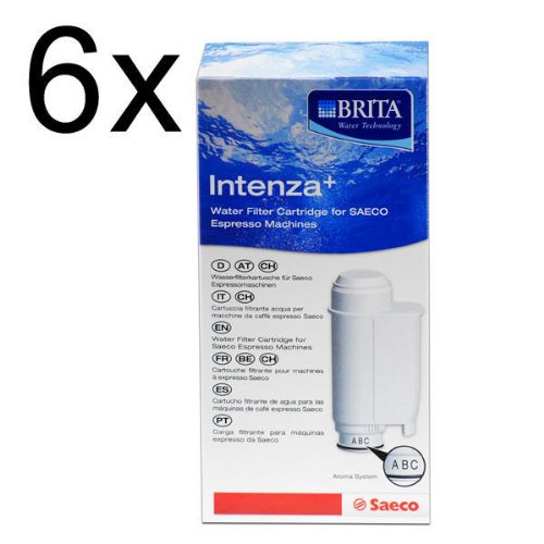 Saeco Intenza+ Wasserfilter von BRITA Water Technology, 6er Pack