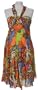 Women's Lauren Kiyomi Bali Convertible Halter Dress (Maternity) - More Colors Available, L, Bali Blue