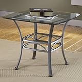 IMAGE OF Hillsdale Abbington Glass End Table