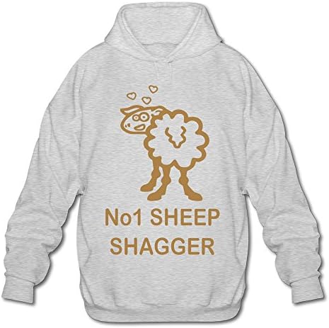 Sheep Shagger New Pattarn Trendy Teens Hooded Shirts Ash