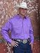 Walls Western Mens Long Sleeved 100% Cotton Fast Back Shirt