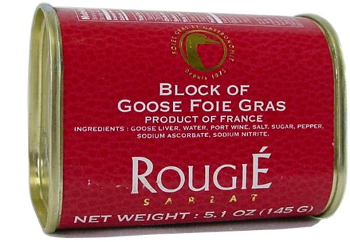 3 Rougié Block of Goose Foie Gras (Paté) 5.1 oz 145 gr French luxury Rougie - buy 3 and... by Rougie