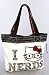 Loungefly The Hello Kitty I Love Nerds Handbag,Bags (Handbags/Totes) for Women