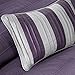 Madison Park Hampton 7 Piece Comforter Set, Queen, Plum