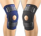 Safe-T-Sport Knee Support Stabilizer. Neoprene. Navy. 3X-Large