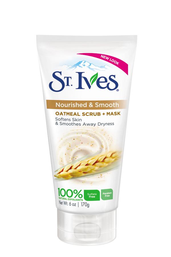 St Ives Oatmeal Scrub + Mask, Smooth & Nourished Oatmeal 6