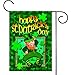 Toland Home Garden 112128 Happy Leprechaun St Patricks Day Flag 12x18 Inch Double Sided St Patricks Day Garden Flag for Outdoor House St Pats Flag Yard Decoration