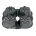 Wilton 4-Cavity Snowflake Mini-Cake Pan