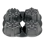 Wilton 4-Cavity Snowflake Mini-Cake Pan