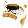 Winter Fleece Lined Knit Adjustable Headband Headwrap Ski Snow Animal Knit Lion