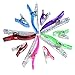 BINGONE Wonder Clips for Sewing Quilting Crafting Assorted Colors 60 PCS Large & Small