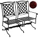 Windham Castings Kinsale Independent Spring Settee Frame Only, Black Cherry