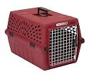 Petmate Deluxe Pet Porter Jr. Kennel, Intermediate, Samba Red