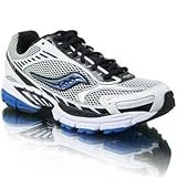 Saucony Little Kid/Big Kid Progrid Ride 2 Running Shoe,White/Black/Royal,3.5 B US Big Kid