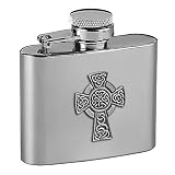 Celtic Cross 2oz Stainless Steel Hip Flask  from 2oz Hip Flask