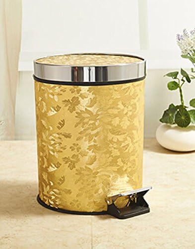 Continental Foot Home Kitchen Bathroom Trash (Luxury all gold)