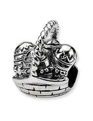 Sterling Silver Reflections Easter Basket Bead (4mm Diameter Hole)