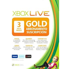 Xbox Live - Gold Card 3 Mesi