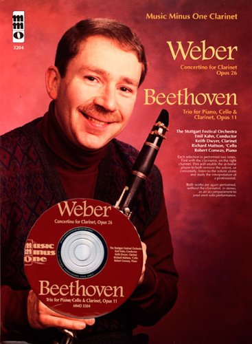 Weber Concertino Op 26 J109 Beethoven Piano Trio No 4 Street Song Op 11 Clarinet