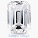 1.01 Carat - Emerald Cut Loose Diamond, I2 Clarity, G Color
