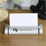 Georgia Tech Yellow Jackets Metallic Brushed Business Card Holder