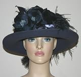 Edwardian Style Hat Titanic Tea Hat Church Hat New Design by Darna 