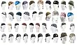 Camouflage, Solid Color, Army, Navy, Military & USMC Headwraps - All Colors and Sizes!