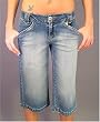 Christopher Blue Gabby Gaucho Denim Shorts