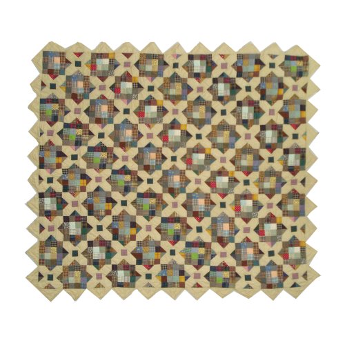 Patch Magic Twin Treasures in the Attic Quilt, 65-Inch by 85-Inch