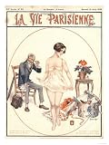 La Vie Parisienne, Erotica Glamour Dirty Old Men Lecherous Shopping Magazine, France, 1925 Giclee Poster Print, 18x24