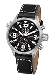 Mens Chronograph Dive Watch Black Dial by Sottomarino