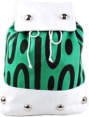 One Piece Cartoon Cosplay Bag Unisex Students Cool PU/Canvas Backpack A