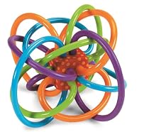 Manhattan Toy Winkel Rattle and Sensory Teether Activity Toy
