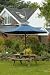 Alexander Rose Woburn Pine 5ft Picnic Table, 2.5M Round Promotional Parasol- Ecru