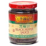 Lee Kum Kee Black Pepper Sauce 8.1 Ounce Jars Pack of 4 by Lee Kum Kee