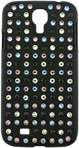 DEOS Gorgeous Crystals Case Cover W/ Swarovski Elements For Samsung Galaxy S4 Black - Retail Packaging