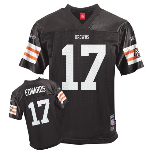Reebok Cleveland Browns Braylon Edwards Youth Premier Jersey Large