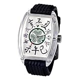 ［フランク三浦］ＭＩＵＲＡ　四号機（改）　葵の御紋モデル　完全非防水　腕時計　ジャパンクオーツ　ＦＭ04ＮＫ-GOMON