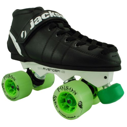 Jackson Vantage Avenger Poison Roller Derby Skates Jackson Quad Derby