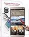 PThink 2.5D Round Edge 0.3mm Ultra-thin Tempered Glass Screen Protector for HTC One E9/HTC One E9+ Plus with 9H Hardness/Anti-scratch/Shatterproof/Fingerprint resistant (HTC One E9/E9+ Plus)