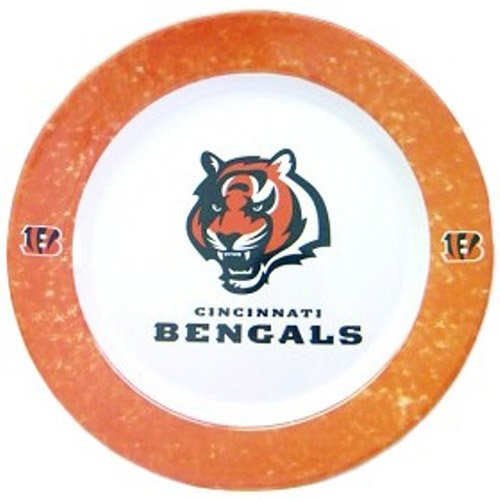 NFL Cincinnati Bengals Dinner Plates (Set of 4)