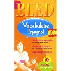 Bled Vocabulaire Espagnol