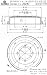 Brembo 21047 Rear Brake Drum