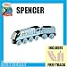 Spencer with Free Track from Thomas the Tank Engine and Friends Wooden Railway Train System