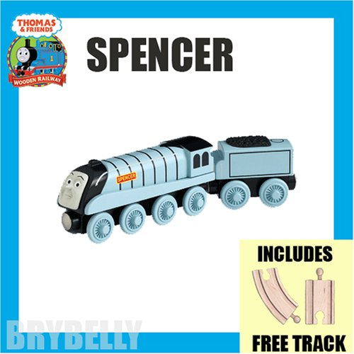 519tZYHZIlL Spencer with Free Track from Thomas the Tank Engine and Friends Wooden Railway Train System