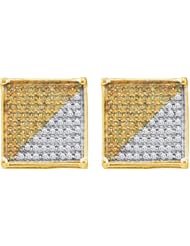 1.0CTW DIAMOND MICRO PAVE EARRING