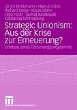 Produkt-Bild: Strategic Unionism: Aus der Krise zur Erneuerung?: Umrisse eines Forschungsprogramms