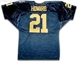 Desmond Howard Signed Michigan Navy Wilson Jersey