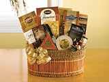 Golden Delights Gourmet Foods Gift Basket